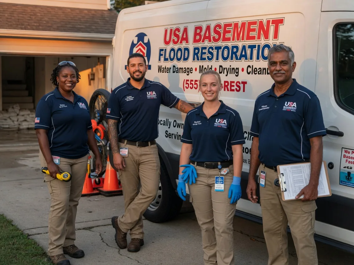 Basement Flood Cleanup company in Hull, TX