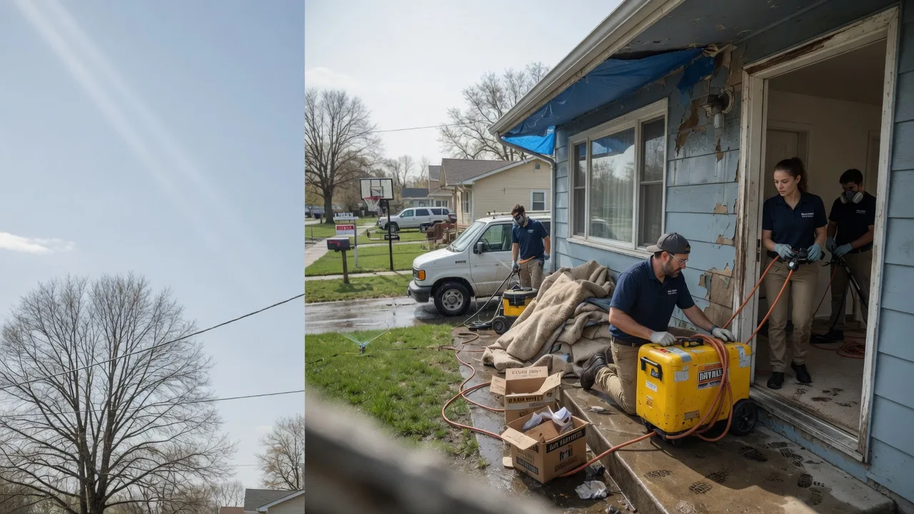 Basement Flood Cleanup in Hull, TX near me